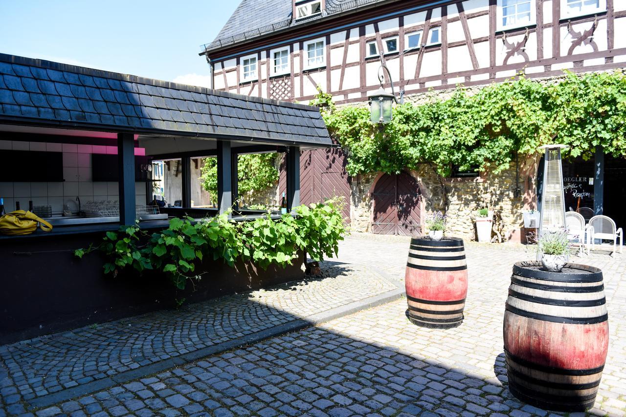 Weinhotel Koegler Eltville am Rhein Eksteriør billede