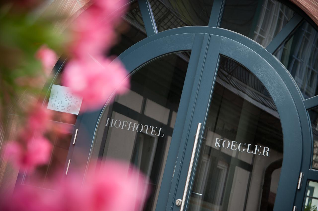 Weinhotel Koegler Eltville am Rhein Eksteriør billede